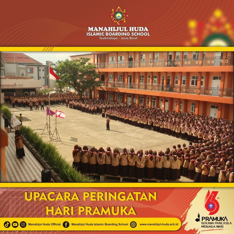 Upacara peringatan Hari Pramuka ke-63